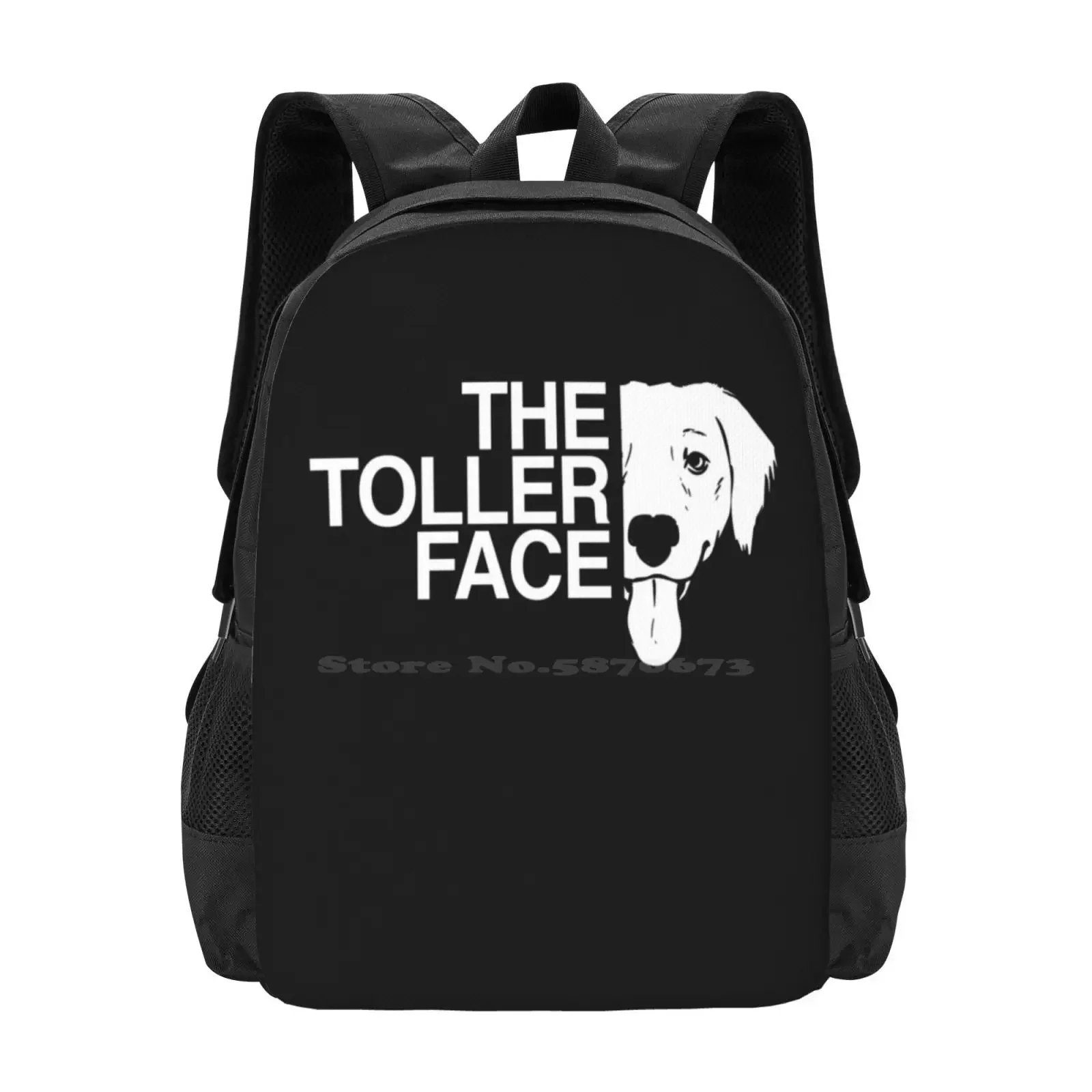 

Novia Scotia Duck Tolling Retriever The Toller Face New Arrivals Unisex Bags Student Bag Backpack Nsdtr Nova Scotia Toller