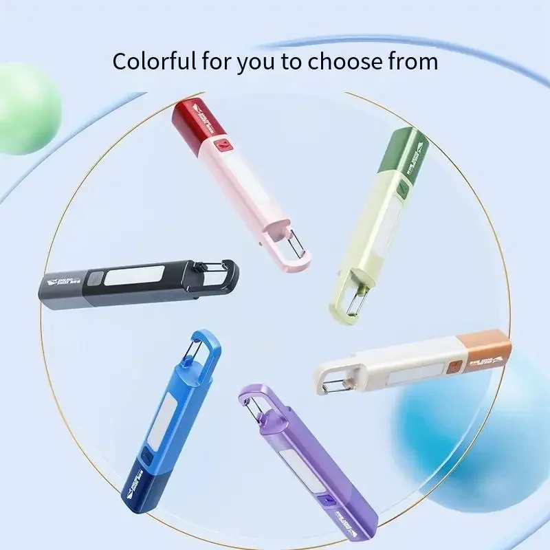 Smiling Shark Portable Mini High-Brightness Multicolor Flashlight – Equipped with Zoomable Focus & 3-Level Brightness Adjustment