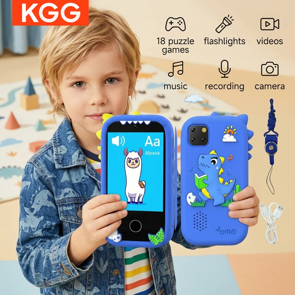 

Kids Toy Phone Camera with Games & Music Player – Fun Mini Smartphone for Children Birthday Presents