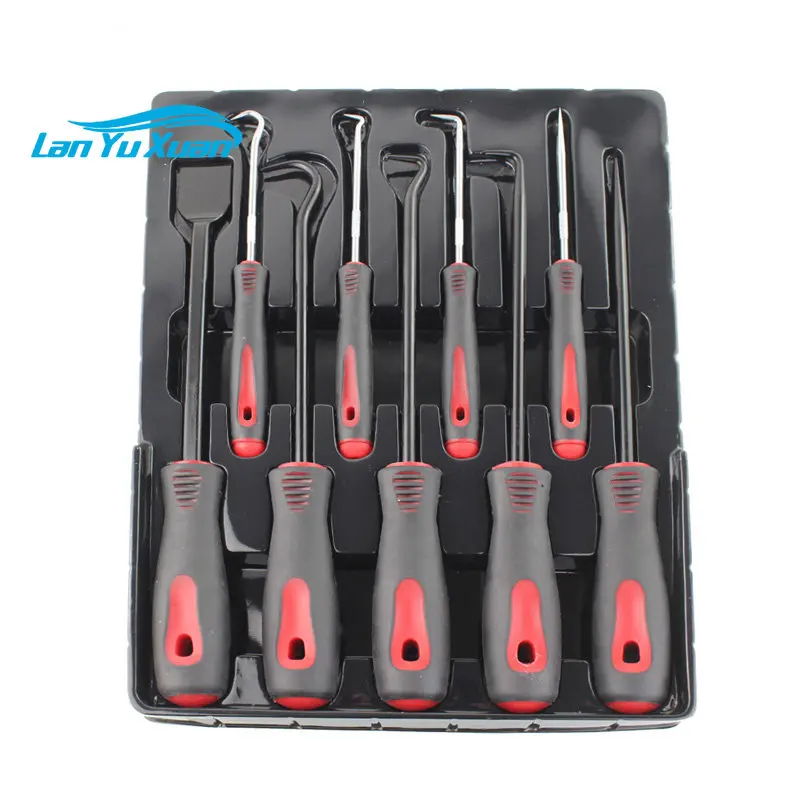 

9pcs Pick O-Ring Removal Oil Seal Removal Scraper Hook Pick Set Auto repair tools