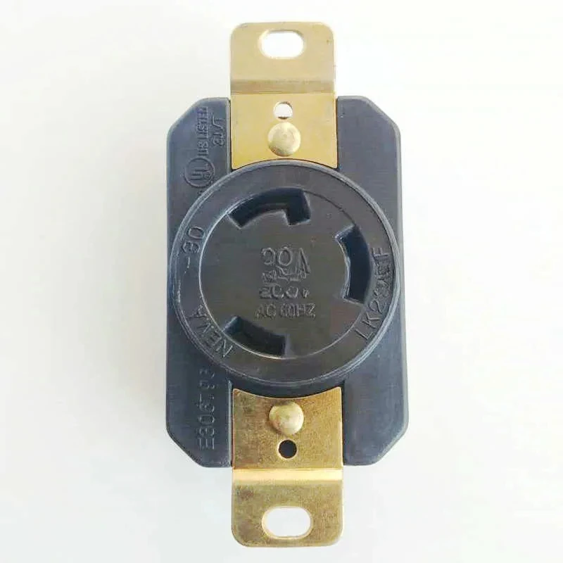 

LKEW original brand new LK2332F US UL certified concealed anti lock socket.