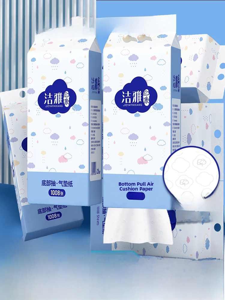 

Affordable Hanging Tissue Paper 10 Packs Household Jieya Hygienic Wall Mounted Napkins Whole Box Bottom Drawn Toilet Paper