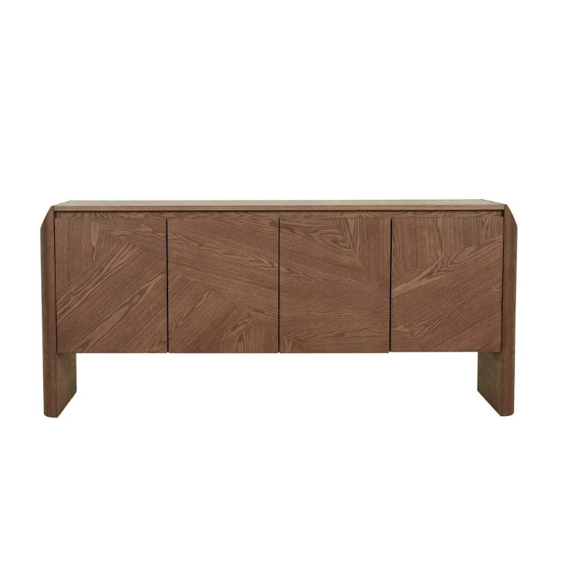 

Solid wood sideboard, living room storage cabinet, light luxury entrance cabinet, wall storage cabinet