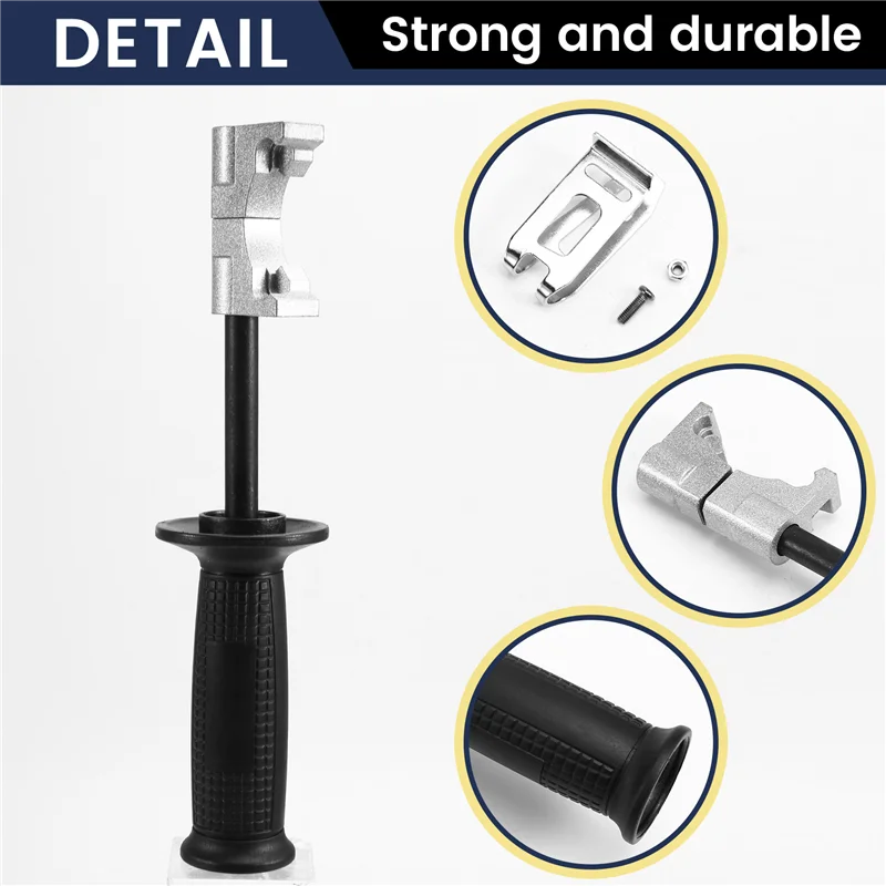 

AT51-13MM 650N.M Brushless Electric Drill Cordless Electric Screwdriver Ice Breaking Power Tools For 18V Battery