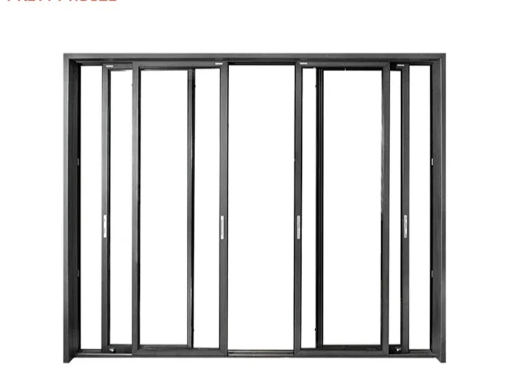 Aluminum Alloy Sliding Door,Double-layer Glass,Sound Insulation and Thermal Insulation,Customized Size,Suitable for Balconies