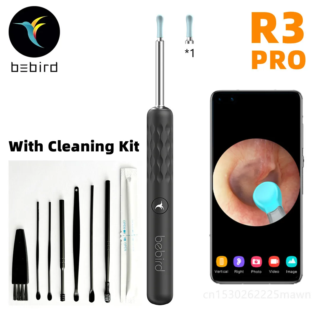 

Bebird Ear Cleaner R1 R3 X3 Smart Visual Sticks Endoscope 300W High Precision Earpick Otoscope Ear Wax Removal Tool Health Care