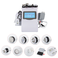 9 In 1 Vacuum Laser Radio Frequency RF 40K Cavi Lipo Slimming Ultrasonic Liposuction Cavitation Machine Face Lifting Body Shape