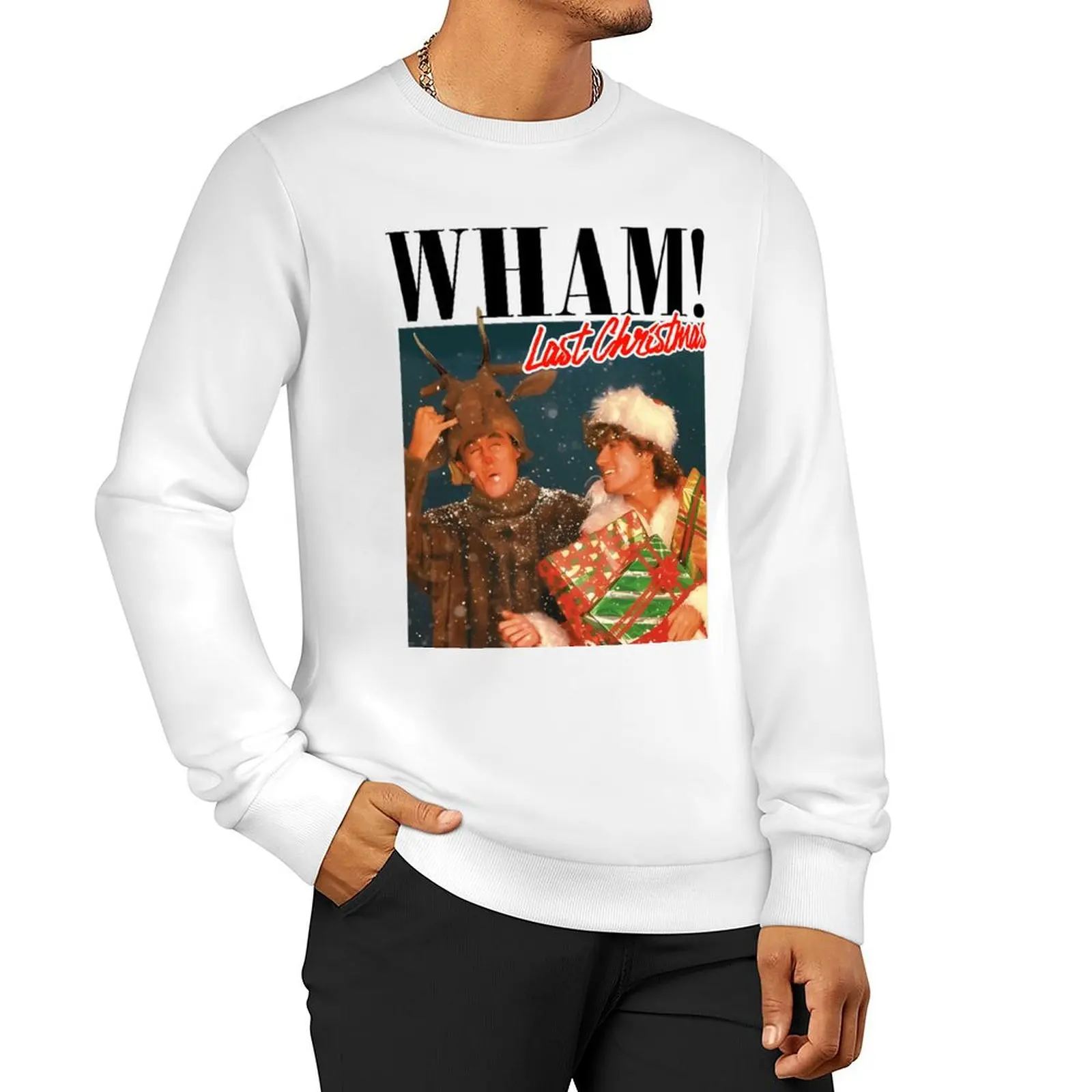 

Last Christmas Album - Vintage Band UK Sweatshirt korean style clothes tracksuit men new in sweatshirts