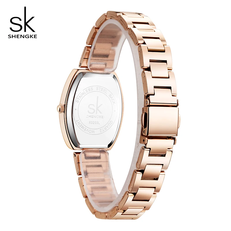 Shengke Top Brand Ladies Quartz Wristwatches SK Fashion Women\'s Watches Original Elegant Gifts Clock HM Relógios Femininos