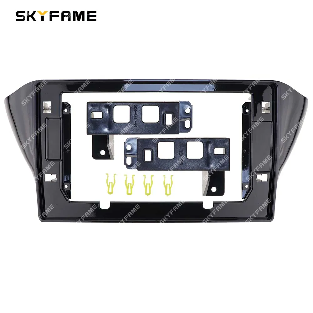 إطار سيارة SKYFAME محول اللفافة ، فك مربع Canbus ، راديو أندرويد ، مجموعة لوحة تركيب لوحة لوحة لجيلي Emgrand GS GL Vision X3