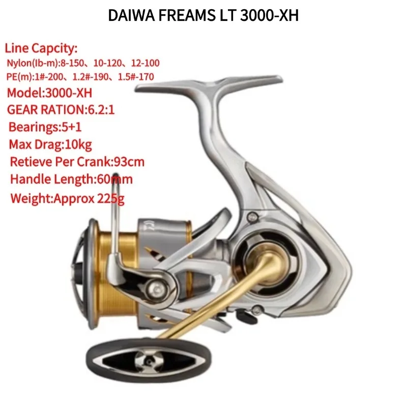 DAIWA FREAMS LT 1000S 2000S 2000S-XH 2500 2500-XH 3000 3000-C 3000
