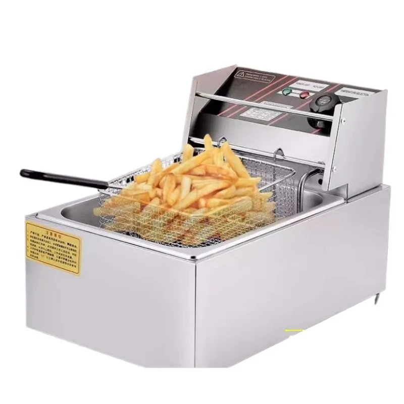 

Electric fryer, stainless steel fryer, commercial fried chicken, French fries, single and double cylinders, regular