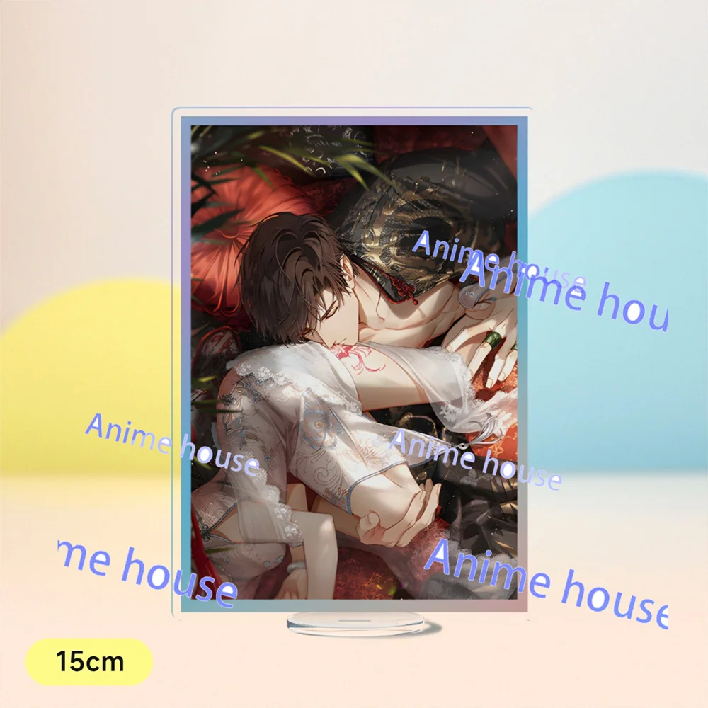 

15cm Anime light and night Love Women Joo Jaekyung Kim Dan BL Acrylic stand Pendant Ornament Accessories firend Gifts