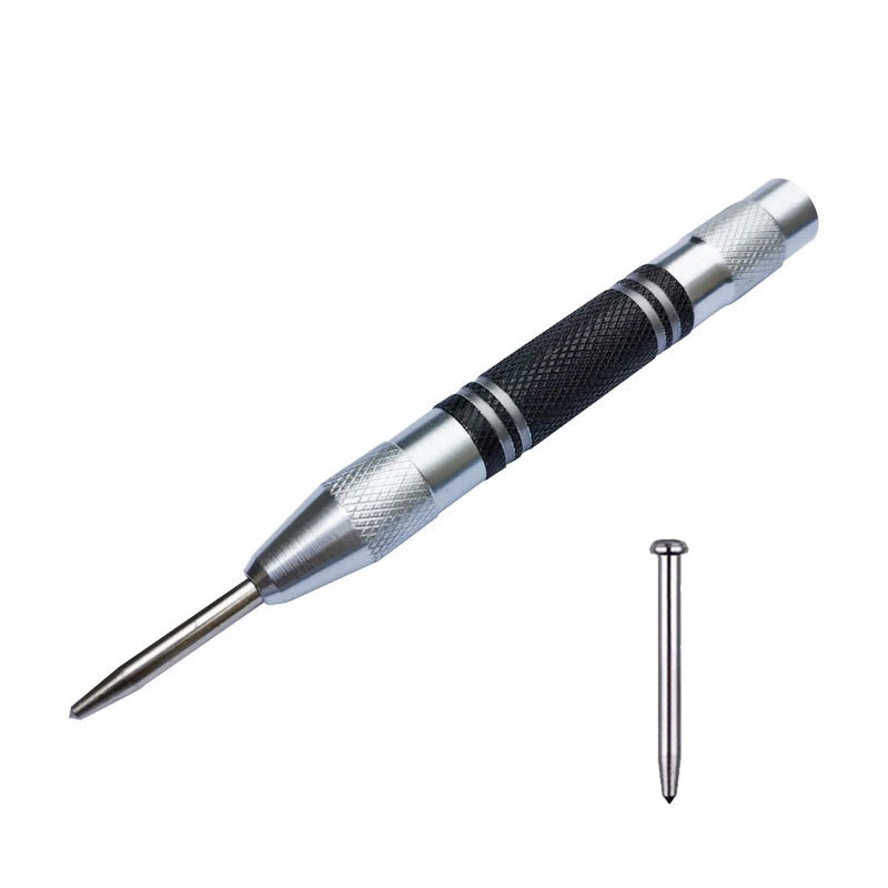 Set di posizionatori per punzonatura centrale automatica per interruttore per finestre in vetro localizzatore da 125 mm con 1 punzone di ricambio