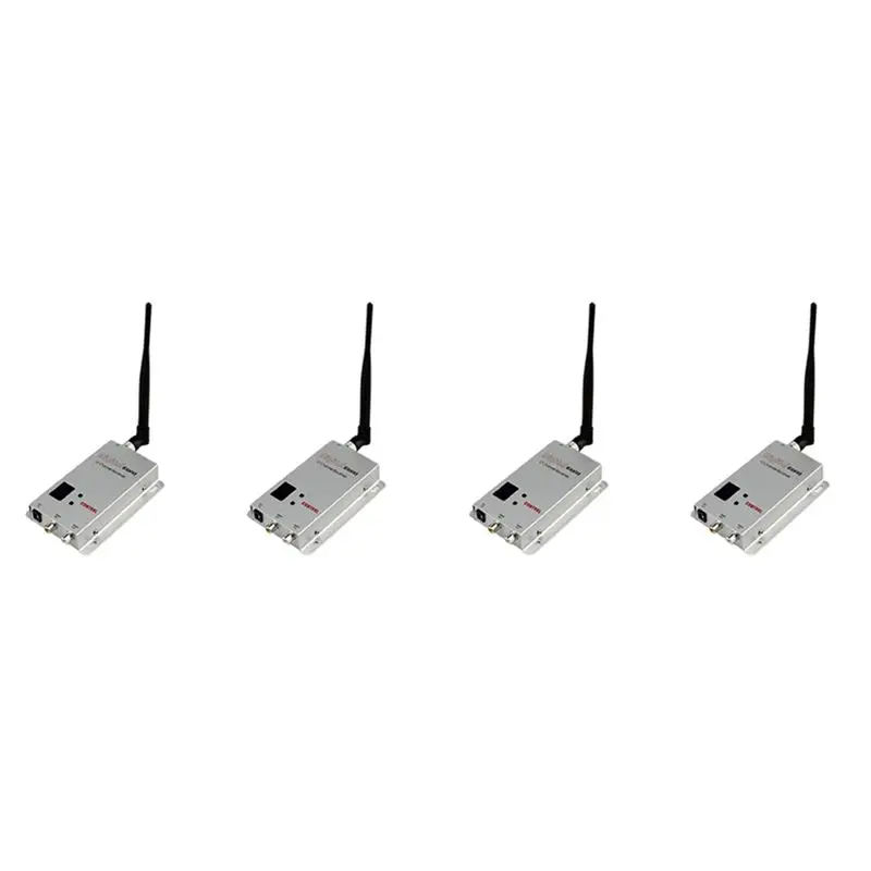 B78B-4X FPV 1.2Ghz 1.2G 8CH 1500Mw Wireless AV Sender TV Audio Video Transmitter Receiver Combo For QAV250 250 FPV RC(B)
