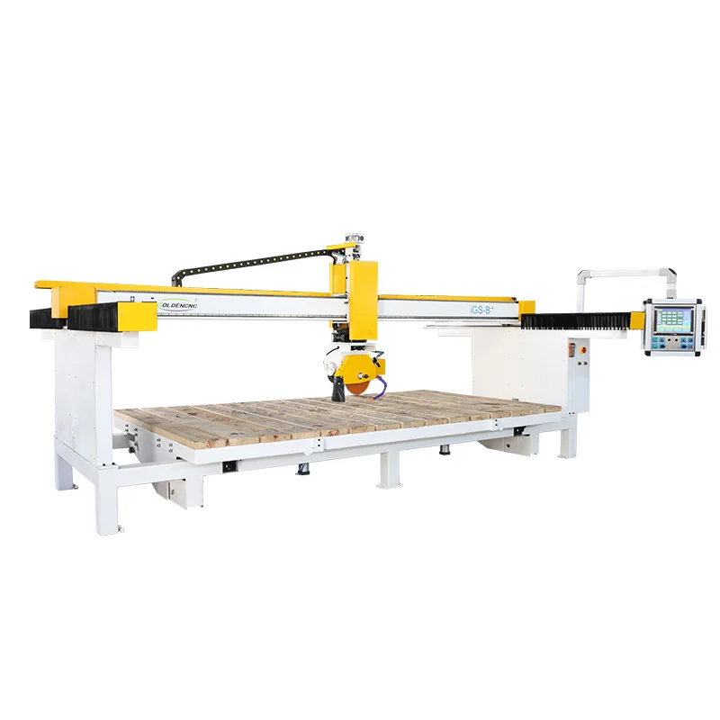 Auto 5 Axis Stone Cutting Machine Quartz Granite Cutting Machine Marble Bridge Saw Cutting Machine Stone Cnc Cutter