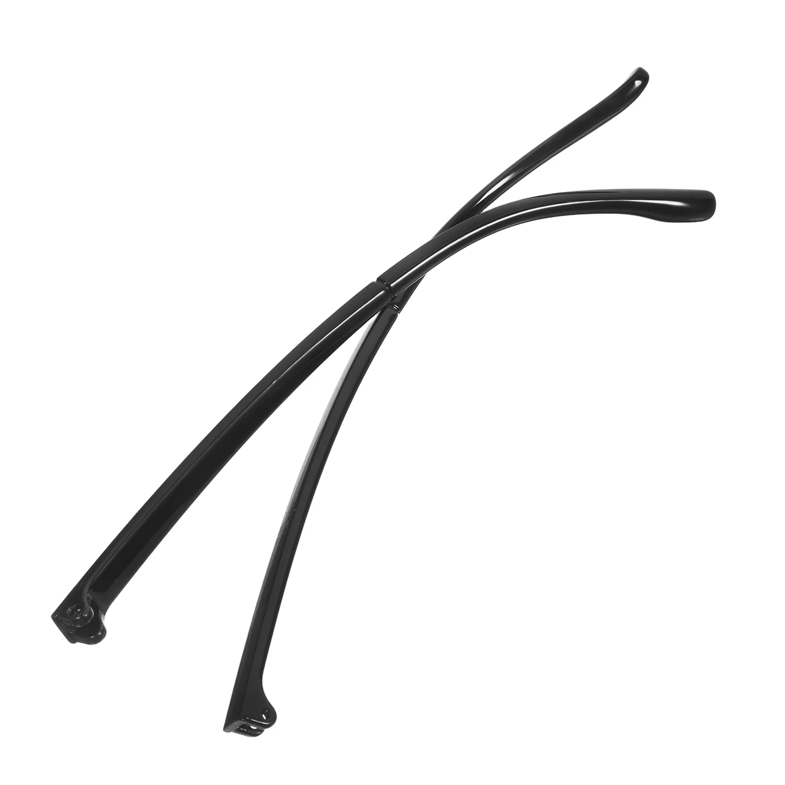 

1 Pair Glasses Accessories Durable Eyeglass Arms Black Color Universal Design Easy Repair Sunglasses Frame Temple Parts