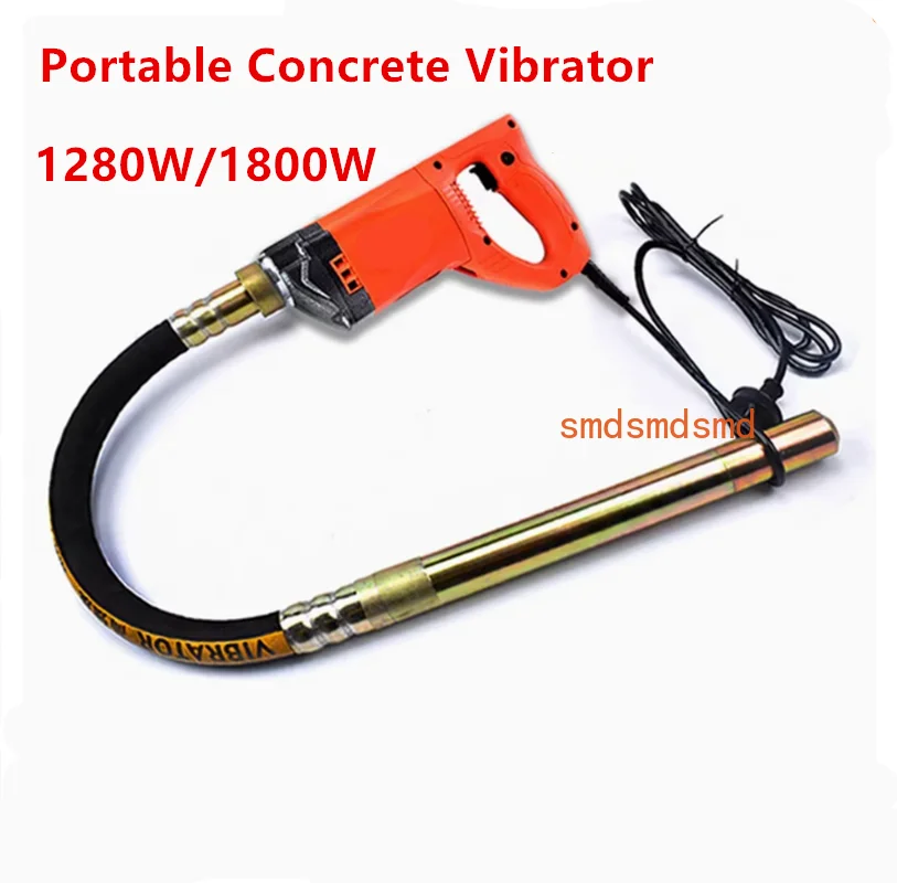 Vibrador de concreto 1280w/1800w 220V 35mm com ferramentas de construção e motor de cobre