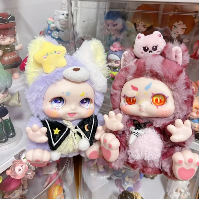 

Authentic Kimmon 2nd Generation Blind Box Plush Dolls Give You The Answer Serie Collectible Figures Desktop Decor Gift For Girls