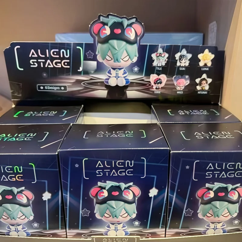 

Hot Alien Stage Free Stage Blind Box Series Mizi Sua Ivan Till Luka Hyuna Anime Figure Model Peripheral Decoration Toys