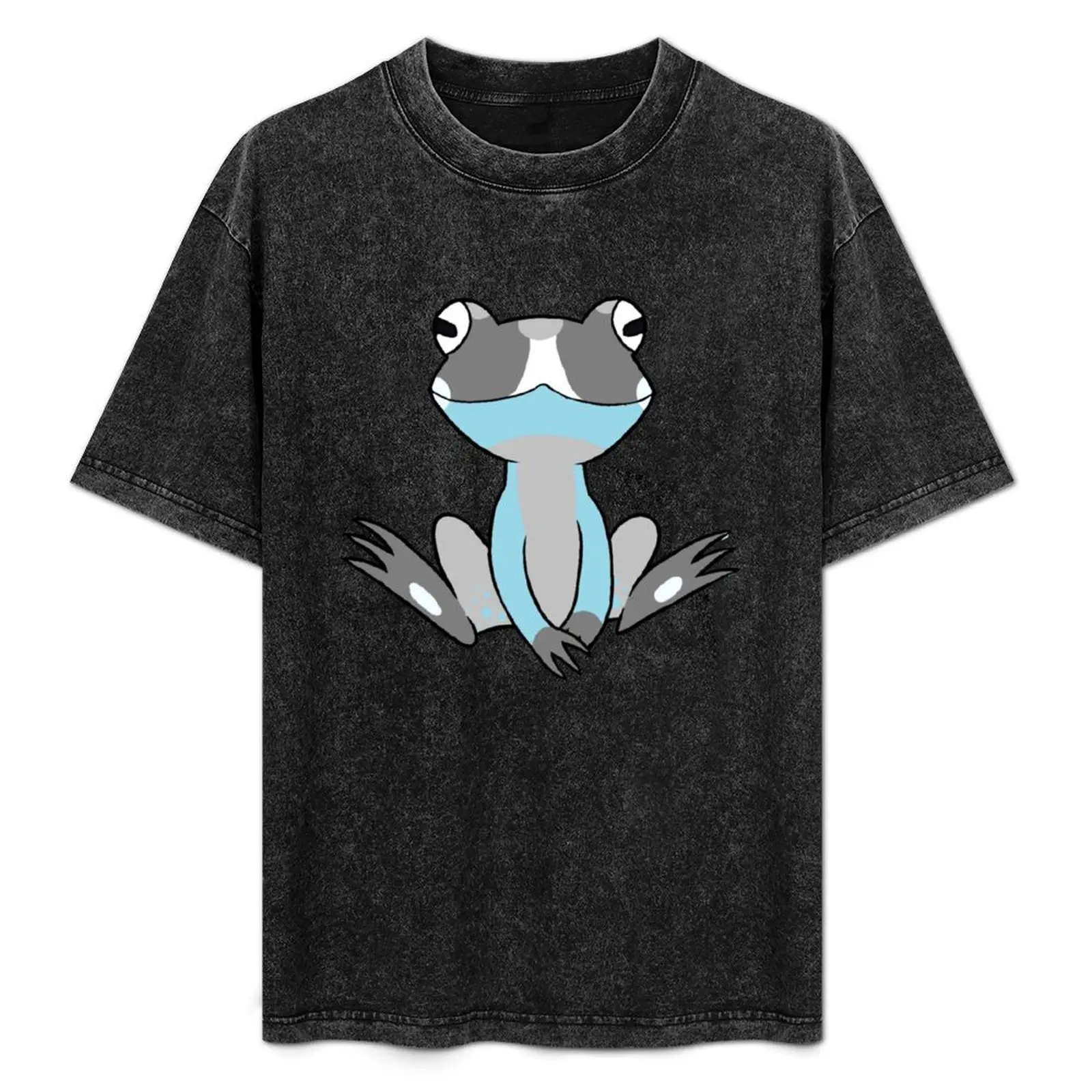 

Pride Frogs - Demiboy T-Shirt Utility Work Short Sleeve Top
