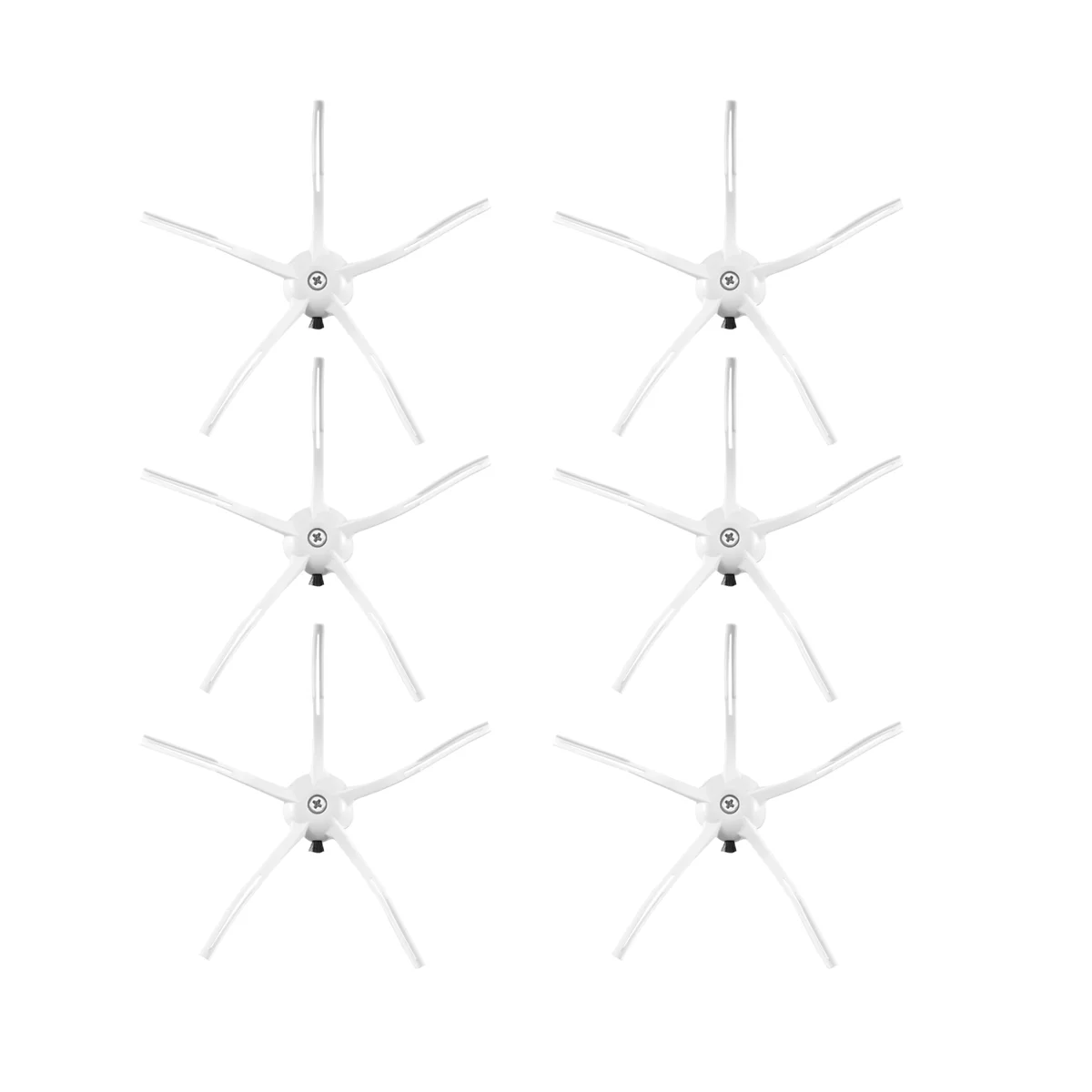 Боковая щетка для робота-пылесоса Xiaomi Roborock S7 S7 Max S7 Maxv T7S T7S Plus S6 S5 MAX S50 S55 E35 E2, запчасти белого цвета