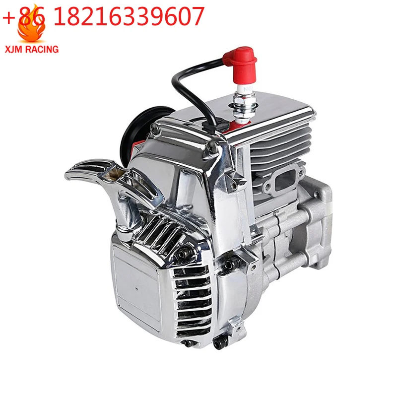 TAO 36CC 4 Bolts Chrome Engine for 1/5 Hpi Rovan Km Baja 5b 5t 5sc Ss Losi 5t Mcd FG GoPed RedCat RC CAR PARTS