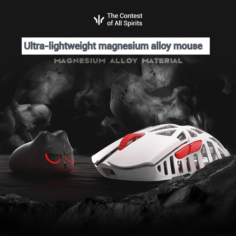 Wanling Wlmouse Beast X Mini Mouse Wireless Dual Mode Mouse Lightweight 34g Magnesium Alloy FPS Ergonomics Gaming Mouse Laptop