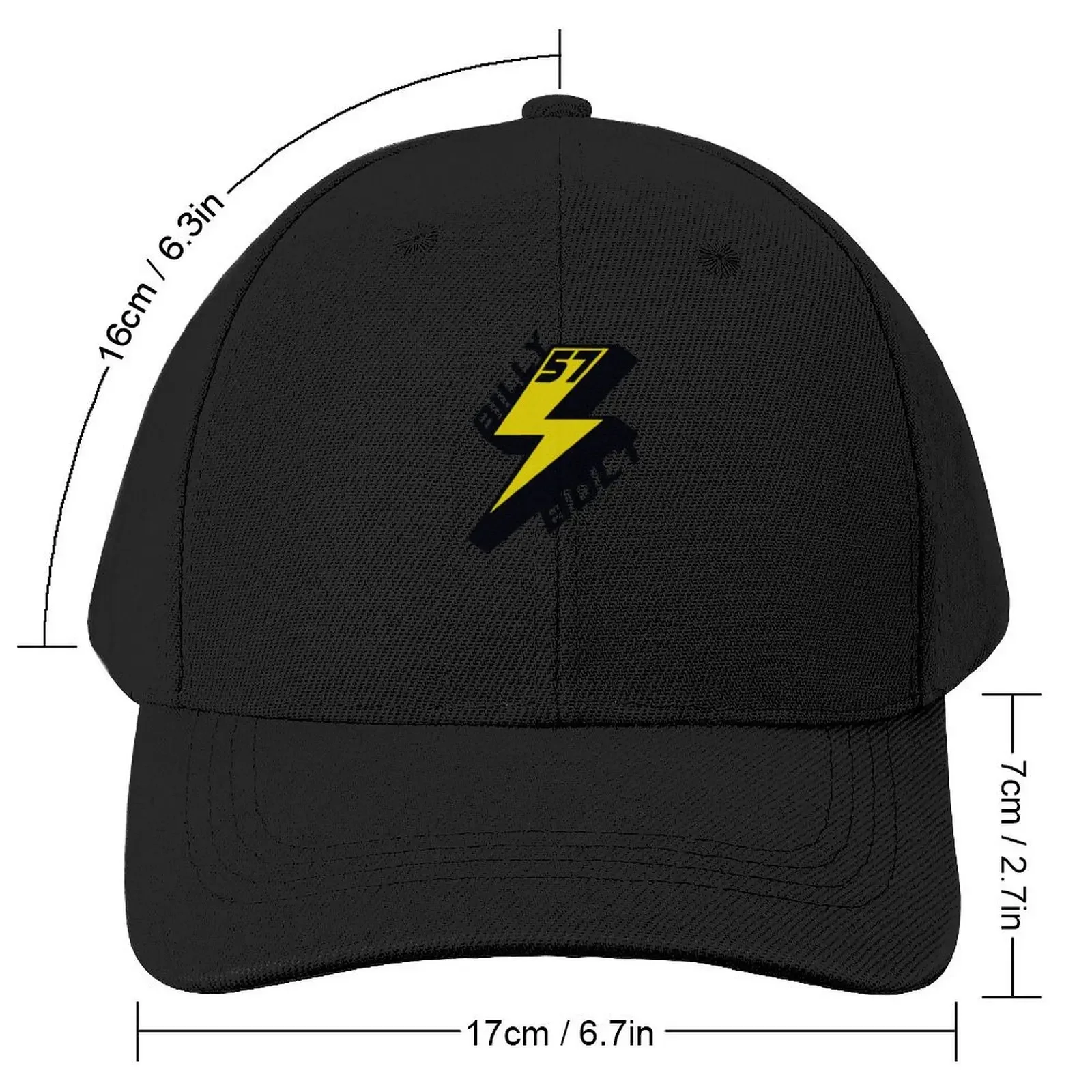 Billy Bolt Merch Lighting Bolt Baseball Cap Trucker Hat derby hat Caps Male Women's