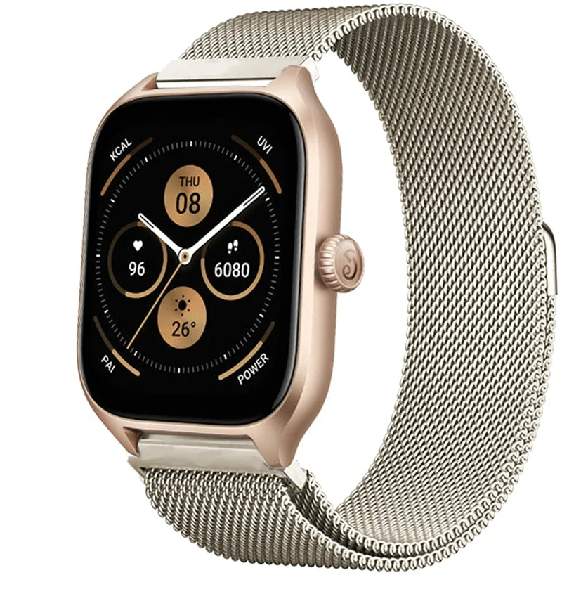 20mm/22mm Mailänder Schlaufe für amazfit gts/4/2e//gts2 mini/gtr 47mm/gtr2//pro stratos Metall armband amazfit bip 3 pro gurt