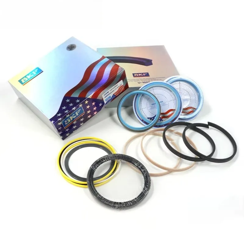 

High Efficiency Long Life Durable Wear Resistance Excavator Boom Cylinder Seal Stamp Repair Kit Apply for CAT 320 B / C / D