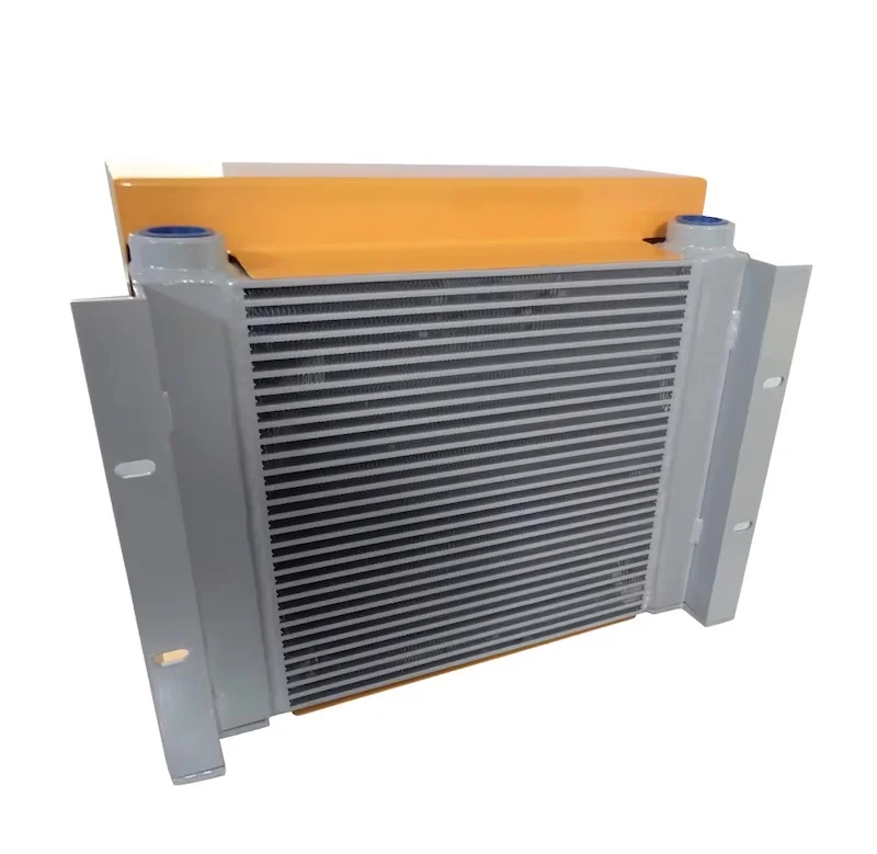DC24V Cooling Aluminum Alloy Air Cooler Hydraulic Pump Station Fan Oil Radiator Heat Exchange for Rubber Making Machinery