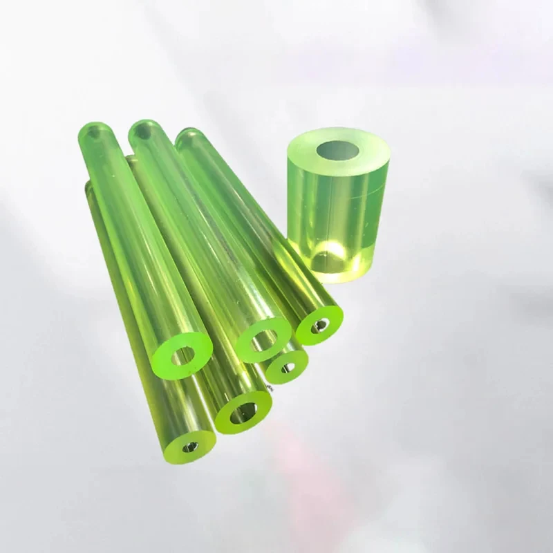500mm Length Polyurethane Hollow Rod PU Plastic Pipe Bar Shock Absorbing Gasket Buffer Parts