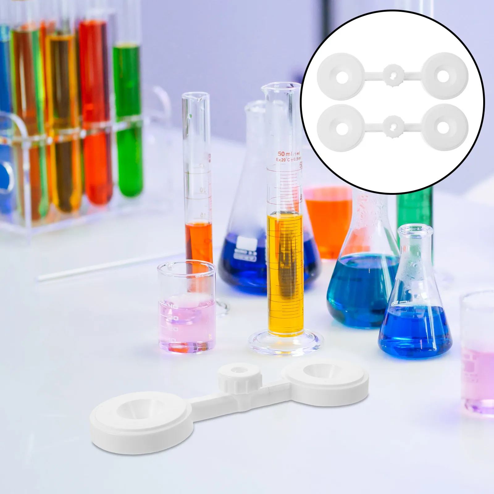 suporte-para-funis-de-extracao-com-2-furos-suporte-de-laboratorio-quimico-suporte-de-plastico-para-funis-suporte-de-secagem-para-liquidos