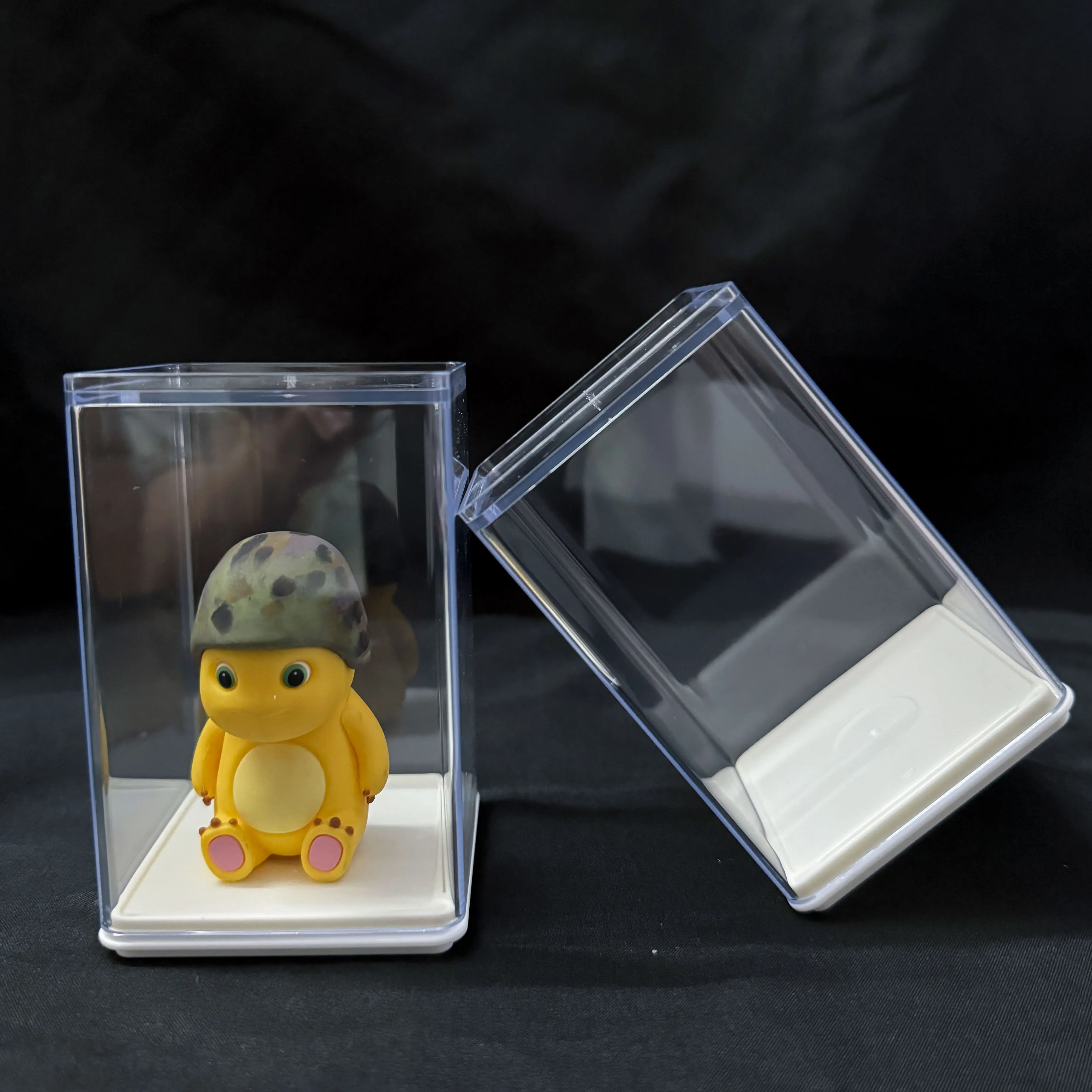 Für Pop Box Lagerung Display Stand Acryl Figur Display Box Staubdicht Modell Sammlung Schrank Baustein Modell Klar