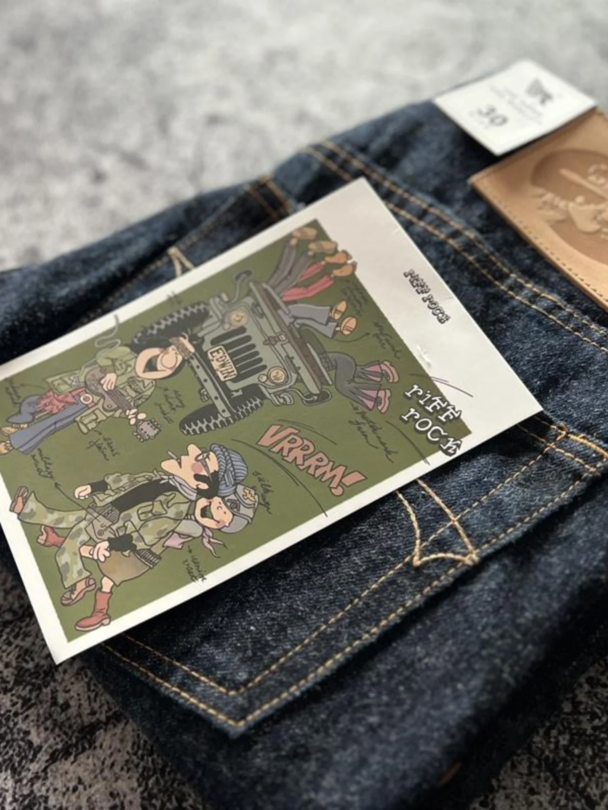 하이 퀄리티 아메리칸 레트로 슬림 스트레이트 데님 청바지, 워싱 사이즈 제거 브러시드 100% 코튼, 레드 셀비지 데님 팬츠