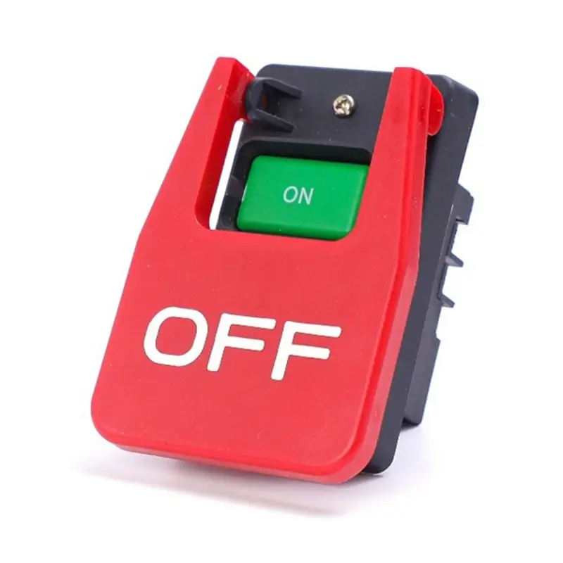 

B52C 120 В/230 В двойной лопастной переключатель напряжения, переключатель настольной пилы HY56 для станков по дереву, электроинструменты, быстрое отключение питания