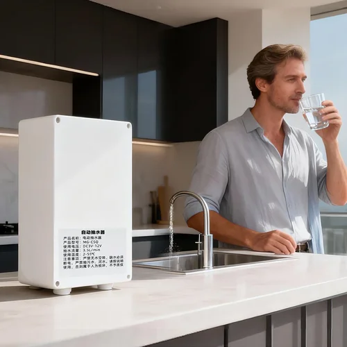 Imagen 2 del producto Bomba de agua eléctrica de 12V para sistema dispensador de agua de caravana, bomba de succión automática para grifo de cocina de 2L/min, 3,5l/min