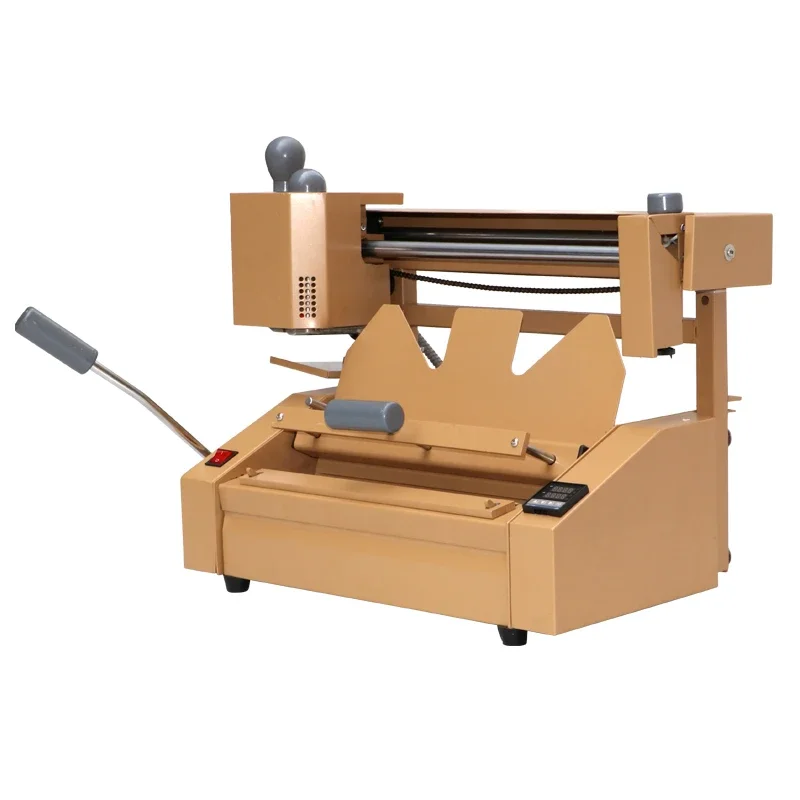 S60 Glue Binding Machine A4 desktop automatic wireless glue binding machine desktop hot melt binding machine tender