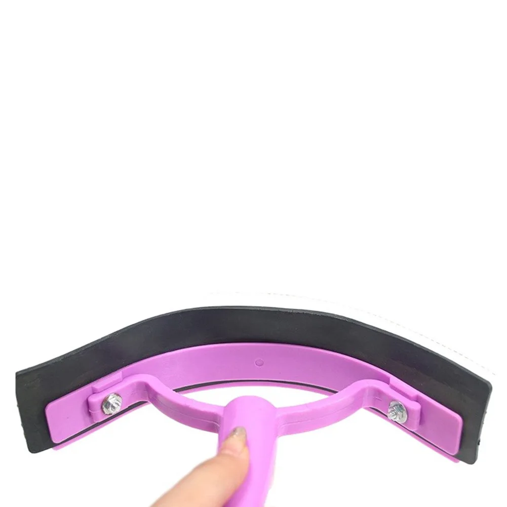 Equine Plastic Scraper Brush Built for Consistent Sweat Removal Efficiency Different For horse Sizes and Coat Types