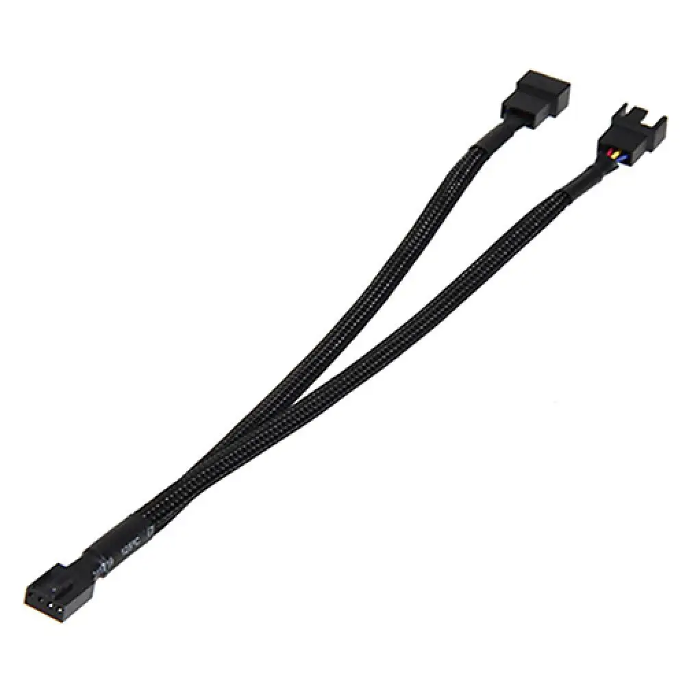 

4 шт. 4-контактный ШИМ-кабель-адаптер с двойным ШИМ-корпусом для компьютера, вентилятор-сплиттер