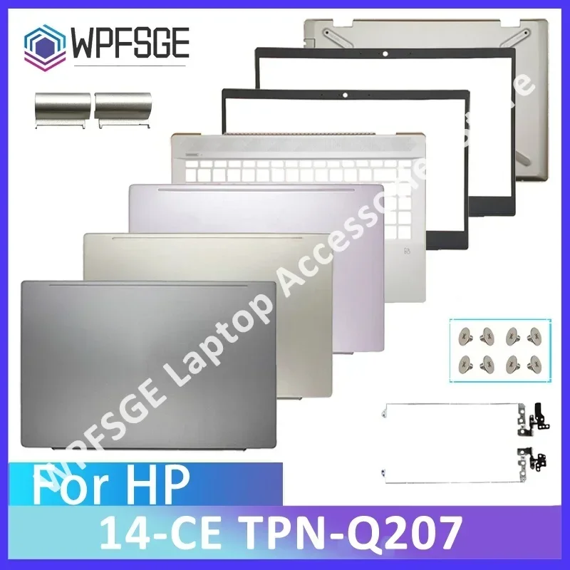 

NEW LCD Back Cover/Front bezel/Hinges/Palmrest/Bottom Case For HP 14-CE TPN-Q207 Top Back Case L19174-001 L19181-001 L19190-031