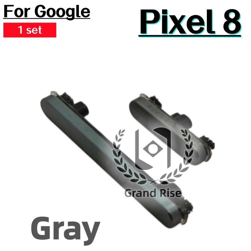 NEW Phone Power On Off Volume Control Side Key External Volume Button For Google Pixel 8 8A 8Pro Repair Replacement Button Parts
