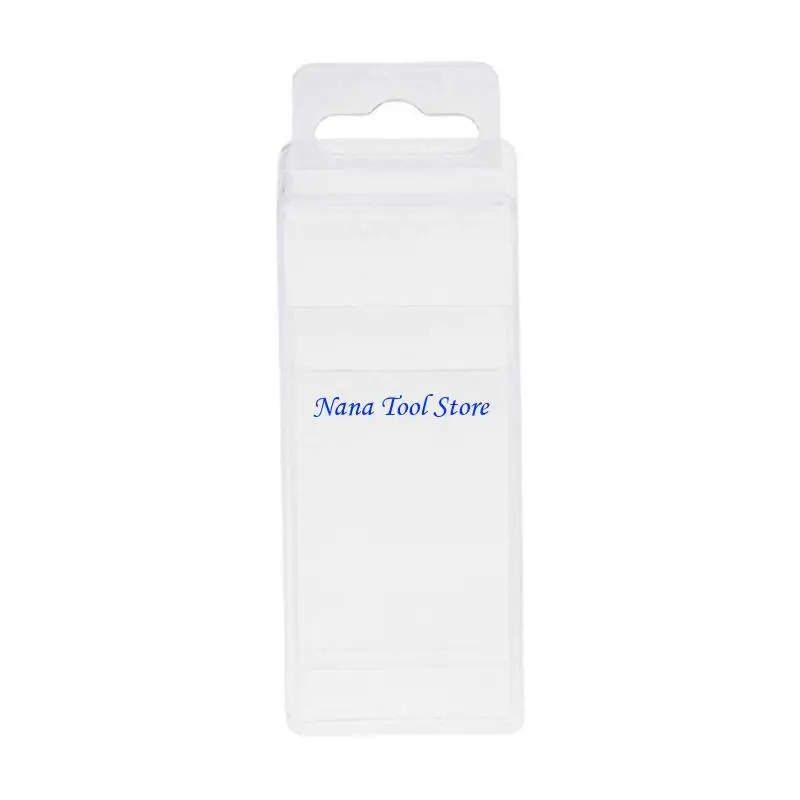 

31GJ Clear Plastic Extendable Box for Twist Drill Bit and Screw Tap Tool Accessories