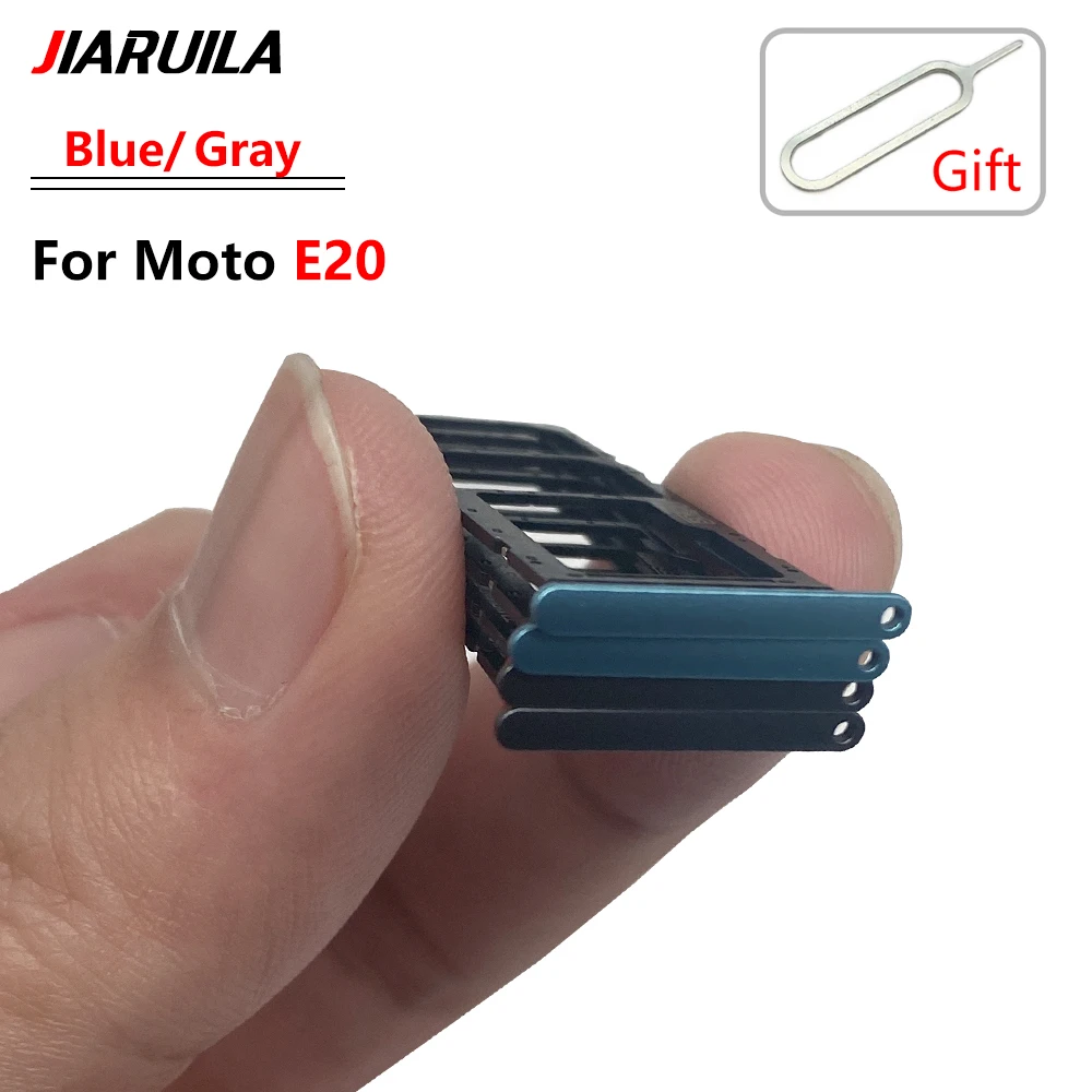 50Pcs,NEW SIM Card Tray chip slot drawer Holder Adapter Socket For Moto E32 E7 Plus E7i Power E6S E6 Play E6i Edge 30 Pro Neo