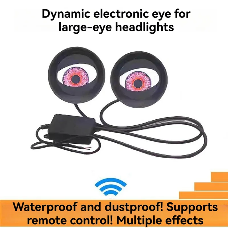 AT82-Electronic Eye Headlight  - огляд і ціна Diy Motorcycle Electronics
