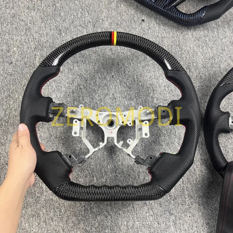 

Рулевое колесо из настоящего углеродного волокна, совместимое с Toyota Reiz Toyota Mark X GRX120 2005-2008