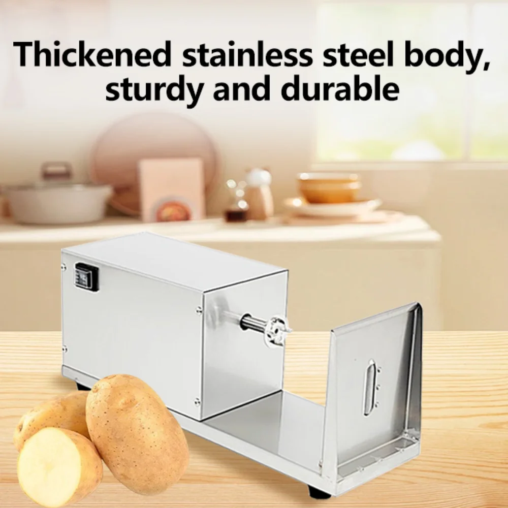 

Electric Spiral Potato Slicer Potato Slicer Food Industry Commercial Potato Tower Production