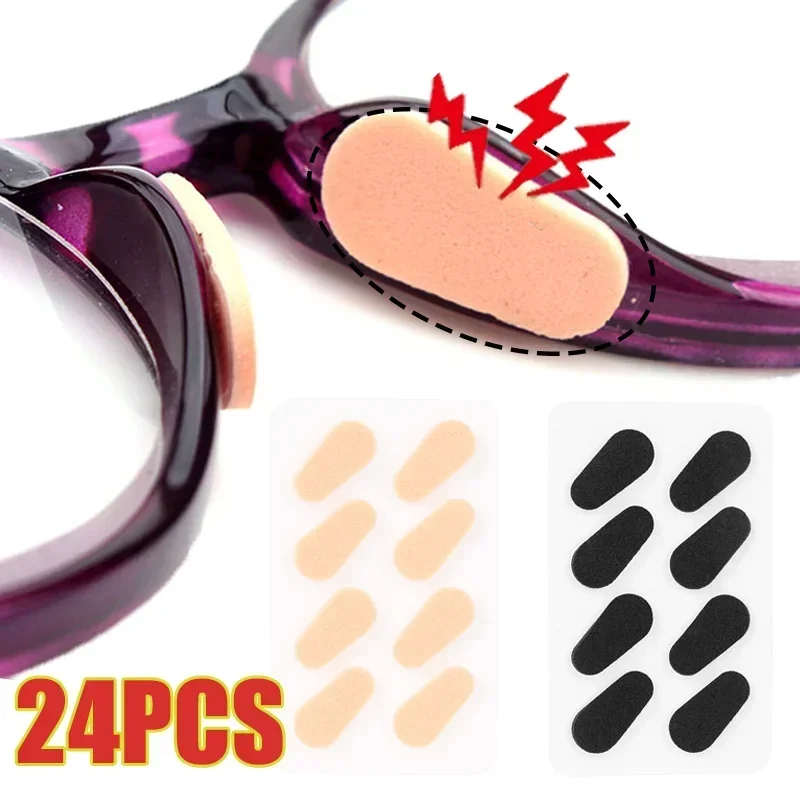 EVA Foam Soft Glasses Nose Pads Anti-Slip Self-Adhesive Eyeglasses Bracket Nose Pads Sunglasses Eyewear Kit Accessories