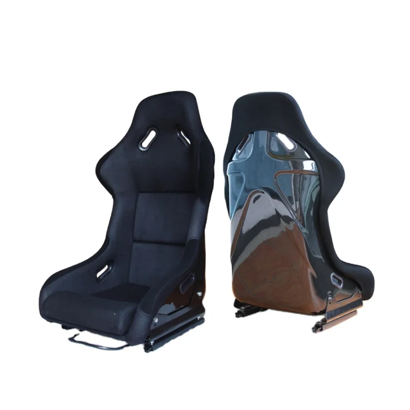 

New Design Professional Modern Gaming Racing Seat Black Velvet Racing Barrel Seat